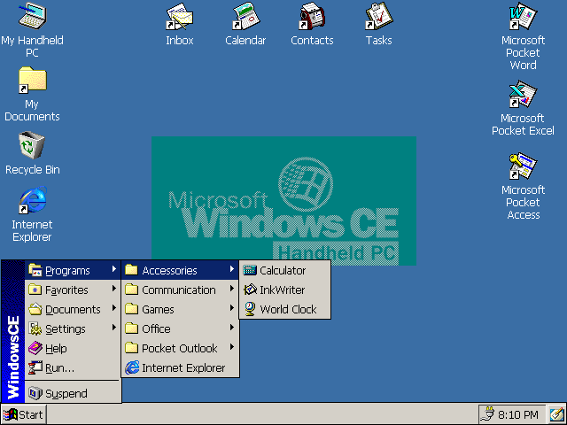 10 - Windows CE ESCRITORIO